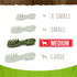 Merrick Fresh Kisses Natural Dental Chews Infused With Coconut And Botanical Oils For Medium Dogs 25-50 Lbs - 6 ct. Bag...