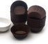 Greaseproof Mini Cupcake Liners, Premium Paper Baking Cups for Party Celebration,(Brown, 300-count)...