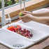 Collapsible Sink Colanders and Strainers Basket Over the Sink Colander Collapsible Colander Extendable Plastic Fruit Vegetable Strainer Drainer Ba...