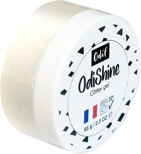 505 Odif OdiShine | Glitter Gel 65g | for Use On All Textile Fabrics, Paper, Wood, Cardboard and Canvas | BPA Free, Acid Free | Recyclable Packagi...