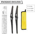 (Pack of 2) Rear Wiper Blade Set Replacement for Jeep Renegade 2015-2020, Back Windshield Window,Rear Wiper Accessories...