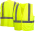 Pyramex Safety Hi-Vis Safety Vest with Reflective Tape, Hi-Vis Lime, Medium...