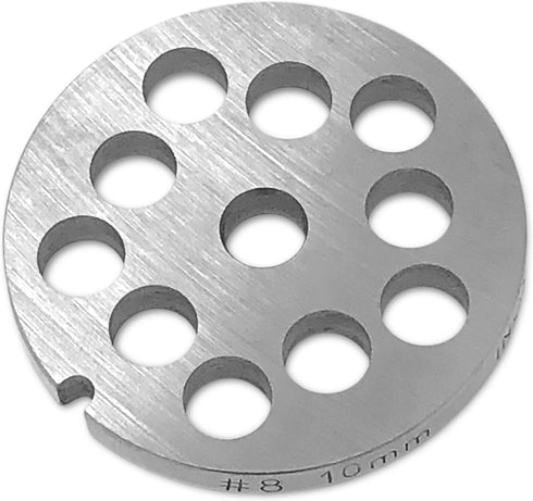 #8 Stainless Steel Replacement Plate Disc Blade for Meat Grinder (3/8")...