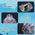MiOYOOW Planaria Trap, Transparent Planaria Catcher Natural Aquarium Snail Trap for Aquarium Fish Tank Planaria Leech Small Snail...