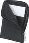 Business Card Holder, Business Card Case Zipper Pocket Card Holders Business Card Wallet Business Card Carrier for Men or Women (Black)...