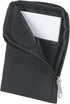 Business Card Holder, Business Card Case Zipper Pocket Card Holders Business Card Wallet Business Card Carrier for Men or Women (Black)...
