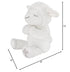 Little Love by NoJo Baptism White Plush Lamb with Praying Hands and Embroidered Cross...