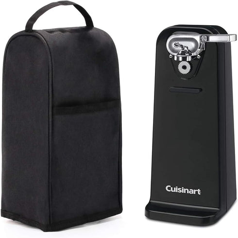 Can Opener Cover, Dust Cover for Cuisinart and Hamilton Beach Electric Can Opener, Dust and Fingerprint Protection, Machine Washable, Black (Cover...