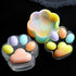 FineInno 3 Packs Cat Paw Resin Mold Jewelry Storage Box Silicone Molds Crystal Epoxy Mold Cute Casting Mold Earring Rings Organizer Case Container...