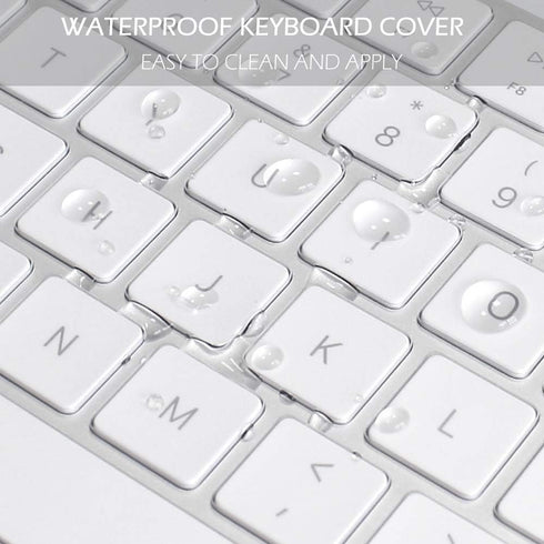 ProElife Keyboard Cover Skin for 2018-2017 Apple Magic Keyboard with Numeric Keypad A1843 US Enter MQ052LL/A Wireless Bluetooth Keyboard Ultra Thi...