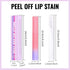 Erinde Peel Off Lip Stain Masque, Waterproof Lip Tint, Long Lasting & Transfer Proof Lip Stain Tint Lip Makeup, Matte Finish Highly Pigmented Colo...