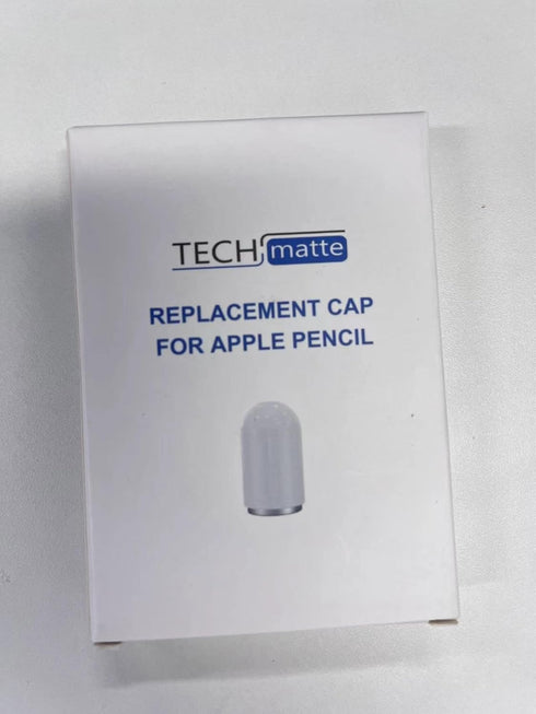 TechMatte Magnetic Replacement Cap Compatible with Apple Pencil 1st Generation (with Cap Holder) Updated Version...
