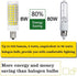 10W E12 LED Corn Light Bulb(4 Pack)E12 Dimmable 100 Watt Equivalent Bulb 1000LM 6000K Chandelier Bulbs Decorative Candle E12 Base for Home Lightin...