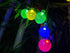 Solar String Lights Outdoor, 20ft Waterproof 30 LEDs 8 Modes Crystal Globe Solar String Fairy Lights Backyard Patio Christmas Lights for Holiday P...