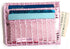 Super Shiny Slim Credit Card Holder Mini Front Pocket Wallet in Mirror Metallic Faux Crocodile pattern (Metalic Pink)...
