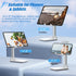 Cell Phone Stand, Angle Height Adjustable Cell Phone Holder with Silicon Pad for Desk Fully Forldable Mobile Phone Holder Compatible with All Mobi...