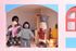 Wooden Dollhouse People of 7 Pcs Family Figures with 2 Pets (Dog and Cat) for Girls Toddler Kids Dollhouse Accessories Toy...