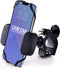 Metal Bike & Motorcycle Phone Mount for Any Smartphone (iPhone 16 Pro Max/e, Galaxy S25). Unbreakable Handlebar Cell Phone Holder for Bike, Scoote...