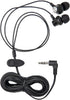 WordSleuth in-Ear Transcription 3.5mm Earbud Headset, Noise Reduction, Antimicrobial, Angled Silicone Ear Tips, Ultra Comfort & Clarity, 10-foot c...