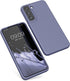 kwmobile Case Compatible with Samsung Galaxy S22 Case - TPU Silicone Phone Cover with Soft Finish - Matte Lavender Grey...