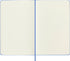 Moleskine Classic Notebook, Hard Cover, Large (5" x 8.25") Plain/Blank, Hydrangea Blue, 240 Pages...