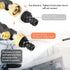 Portable Hydro Jet High Pressure Power Washer Gun Pressure Washer Wand Extension, Hydrojet Pressure Washer Gun with 3 Hose Nozzles - High Pressure...