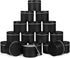 DINGPAI Candle Tin 18 Pcs, 4oz Candle Containers for DIY Candle Making, Black Color, Arts & Crafts, Storage and Holiday Gifts...