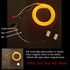 2X Magnetic Reed Switch Normally Open Closed NC NO Door Alarm Window Security/Magnetic Door Switch/Magnetic Contact Switch/Reed Switch,to DC 5V 12...