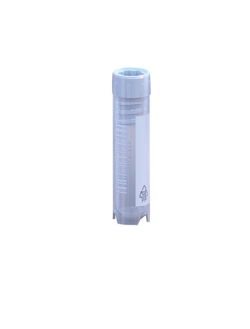 CRY12S Plastic Self Standing Cryovials, Internal Threaded Cap, Sterile, 2 mL Volume (Pack of 50)...