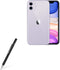 BoxWave Stylus Pen Compatible with Apple iPhone 11 - FineTouch Capacitive Stylus, Super Precise Stylus Pen for Apple iPhone 11 - Jet Black......
