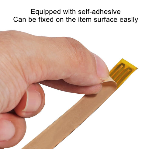 15pcs 10mmx93mm Film Heater Plate Adhesive Pad, PI Heating Elements Film 12V 12W Strip Heater Adhesive Polyimide Heater Plate (12V 12W 10mmx93mm)...