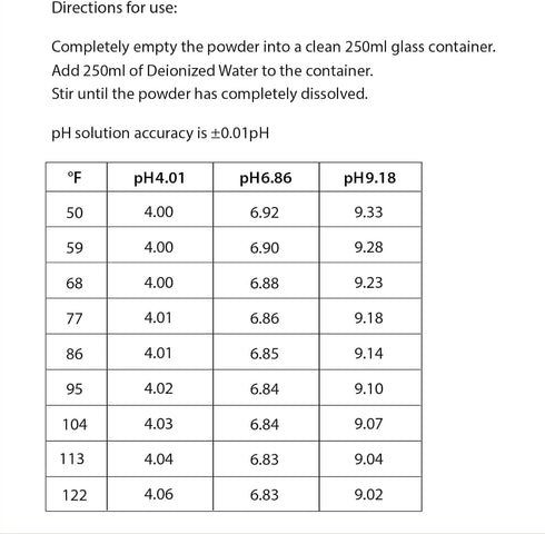 VERENIX 18 Pcs pH Meter Buffer Solution Powder, pH Buffer Calibration Solution Powder, pH Meter Calibration Packets for Precise and Easy Use, 4.01...