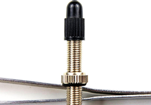 Black Presta Valve Caps Plastic Bike Tubeless Tire Caps Air Dust Stem Covers-Used on Presta/French Valves for Bicycle, MTB Mountain Bike, Road Bik...