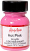 Angelus Acrylic Leather Paint - 1 Ounce, Hot Pink...