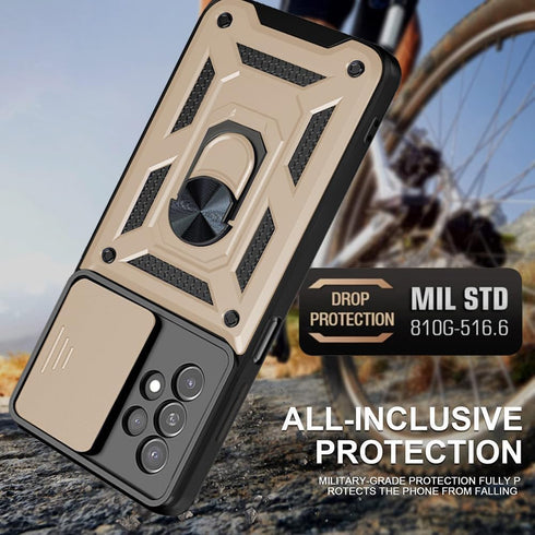 for Samsung Galaxy A23 5G Case: Phone Case with Screen Protector for Samsung Galaxy A23 5G,?????? ?????? "???????????? ?????? ????" - Gold...