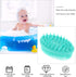 Baby Silicone Body Bath Brush Cradle Cap Brush Soft Hair Massage Brush Hair Scalp Massager for Newborns Toddlers Kids Shower...