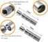 QISF 14MM & 16MM Thin Wall Magnetic Swivel Spark Plug Socket - 3/8-Inch Drive 12-Point Spark Plug Socket Removal Tool - Swivel Extension Permits A...