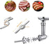 10 PCS Meat Grinder Blades Meat Grinder, Meat Grinder Parts Blades, Stainless Steel Food Grinder Accessories, Meat Grinder Attachment for Size 5 S...