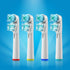 Replacement Brush Heads Compatible with Oral-B-Braun– Dual Clean - Pack of 4 Generic Electric Toothbrush Replacement Heads...