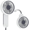 mollie 3-Inch Mini USB Rechargeable Portable Handheld Fan 3-Speeds Battery Operated Small Foldable Quiet Pocket Hand Personal Cooling Fan for Wome...