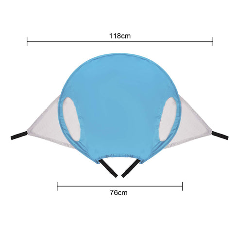 Universal Stroller Sunshade Canopy with Mosquito Net Insect Shield Netting Anti-UV Baby Stroller Sun Visor Infant Carriage Trolley Parasols Canopy...