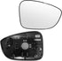 Compatible With Honda Accord 2018 2019 2020 2021 2022 Passenger Right Side Mirror Glass Replacement, Heated Side Rearview Mirror with Backing Plat...