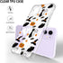 Halloween Clear Phone Case for iPhone 11, Ghost Pumpkin Pattern Case Cover Soft TPU Protective Slim Shockproof Cover Boys Girls Phone Case for iPh...