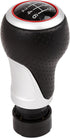 X AUTOHAUX 6 Speed Manual Stick Gear Shift Knob Handle Shifter Head for Audi S3 A3...