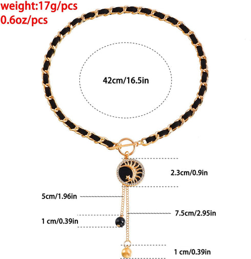 Black Wrap Velvet Choker With Black Heart Tree Sun Cross Star Butterfly Pedant for Women Girls,Jewelry Gift for Girlfriend Family And Friend...