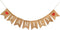 Family Banner Burlap Bunting - Family Reunion Sign & Photo Booth Props for Adoption & Reunion Party Decorations...