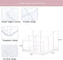 Yesesion Clear Pen Holder, Pen Organizer for Desk, Pencil Cup for Home Office, School Supplies, Art Stationery, Desktop Storage and Accessorizes f...
