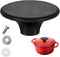 Dutch Oven Knob Compatible with Le Creuset Knob Replacement Pan, Pots Lid Handle Replacement Knob for Lodge, Aldi and Other Enameled Cast Iron Dut...