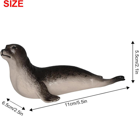 Andux Realistic Animals Figures Toys Marine Life Wild Jungle Learning Educational Playset FZDW-04 (Seal)...