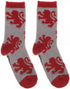 Harry Potter Gryffindor Logo Adults Fuzzy Socks...